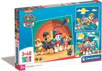 Clementoni Paw Patrol Puzzel 3 X 48 Stukjes - thumbnail