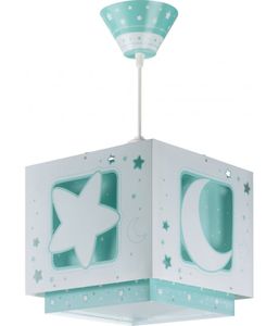 Dalber Kinderkamer hanglamp Moonlight turquoise 63232H