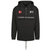 Rugby Vintage - Japan Cherry Blossems Anorak Hoodie - Zwart