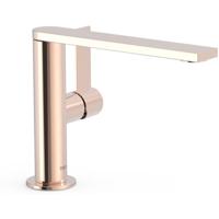 Wastafelkraan Tres Project | Opbouw | Draaibare uitloop | Mengkraan | Standaard model | 1-hendel | Rond | 24k Rose goud