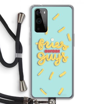 Always fries: OnePlus 9 Pro Transparant Hoesje met koord