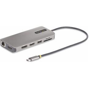 StarTech.com USB-C Triple Monitor Multiport Adapter, 5Gbps, Dual 4K 60Hz + 4K 30Hz HDMI & DisplayPor