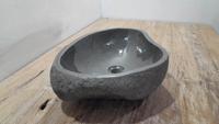 Rivierstenen waskom RL250332, 53x37x15 cm