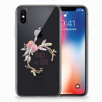 Apple iPhone X | Xs Telefoonhoesje met Naam Boho Text - thumbnail