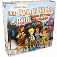 Bordspel Asmodee Rail Adventurers : My First Voyage (FR) Zwart Blauw Wit Groen