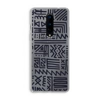 Marrakech print: OnePlus 8 Transparant Hoesje