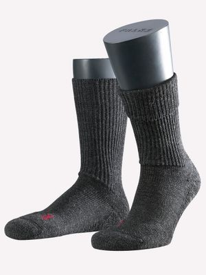 FALKE - Wandelsokken - Walkie Ergo - Antraciet Melange - 3080, Maat:42-43