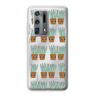 Sansevieria: Huawei P40 Pro Plus Transparant Hoesje