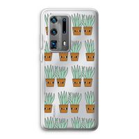 Sansevieria: Huawei P40 Pro Plus Transparant Hoesje