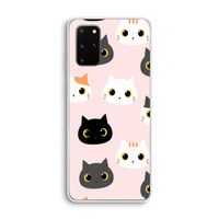 Katten: Samsung Galaxy S20 Plus Transparant Hoesje