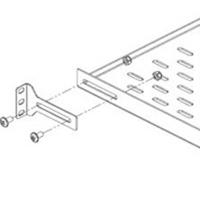 Conteg 26205051 19 inch Hoekadapter Zwart