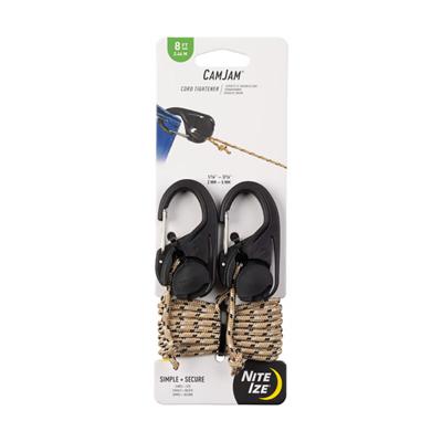 Snelbinder Nite Ize Zwart 2,44 m (2 Stuks)