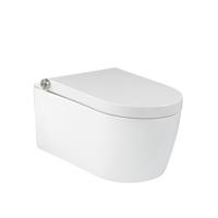 RapoWash Bold bidet toilet standaard model 59 cm met zitting zonder spoelrand - thumbnail