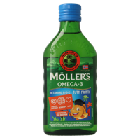 Omega-3 levertraan tutti frutti 250 Milliliter