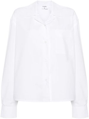 Filippa K chemise à col cubain - Blanc