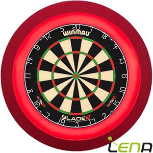 LENA Dartboard Lighting Deluxe Red