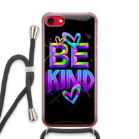 Be Kind: iPhone SE 2020 Transparant Hoesje met koord