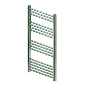 Designradiator Boss & Wessing Vertico Multirail 100x60 cm Chroom Zij-Onderaansluiting Boss & Wessing