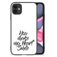 iPhone 11 | Telefoon Hoesje | met tekst Heart Smile