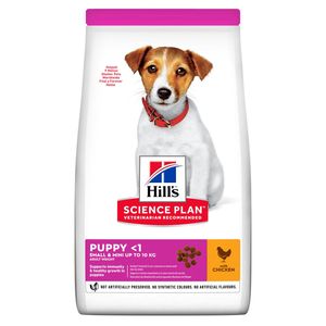 Hills 604345 droogvoer voor hond 3 kg Puppy Kip, Rundvlees