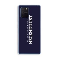 Blijve plakken in Negenduust: Samsung Galaxy Note 10 Lite Transparant Hoesje Blijve plakken in Negenduust: Samsung Galaxy Note 10 Lite Transparant Hoesje