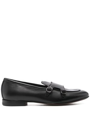 Scarosso mocassins Virginia en cuir - Noir