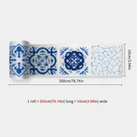 DecoMosaic Waterdichte Mozaïek Wandstickers