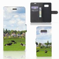 Samsung Galaxy S8 Plus | Telefoonhoesje | Met pasjeshouder | Koeien