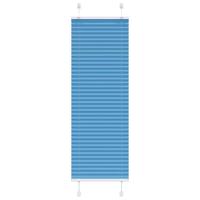 Pliss rolgordijn 40x150 cm stofbreedte 39,4 cm polyester blauw
