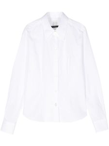 Paul Smith chemise en coton à manches longues - Blanc