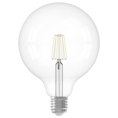 Leen Bakker - LED Globelamp Dimbaar - Helder - E27 - 4.5W - Glas - Transparant - H17.2 Cm