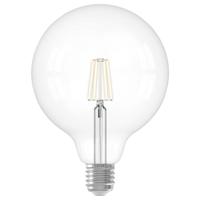 Leen Bakker - LED Globelamp Dimbaar - Helder - E27 - 4.5W - Glas - Transparant - H17.2 Cm