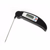 Vouwen van vlees thermometer digitale keuken thermometer voedsel koken BBQ-sonde (zwart)