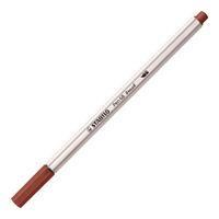 STABILO Pen 68 brush, premium brush viltstift, siena, per stuk - thumbnail