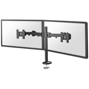 Neomounts FPMA-D960DG Monitor-tafelbeugel 2-voudig 25,4 cm (10) - 68,6 cm (27) Zwart In hoogte verstelbaar, Kantelbaar, Zwenkbaar, Roteerbaar