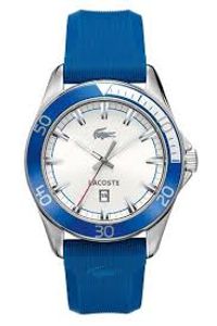 Lacoste horlogeband 2010551 / LC-31-1-27-2248 Silicoon Blauw 22mm