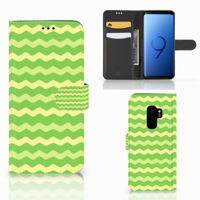 Samsung Galaxy S9 Plus | Telefoon Hoesje | Waves Green