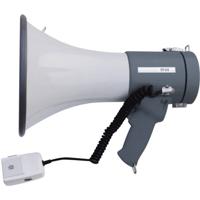 SpeaKa Professional ER-66S Megafoon Met handmicrofoon, Met draagriem, Met geluiden