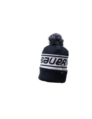 Bauer Muts Team Ribbed Pom Toque Beanie S24 (navy) Navy Sr.
