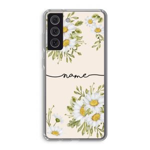 Daisies: Samsung Galaxy S21 FE Transparant Hoesje