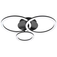 Eglo PlafondlampZigbee Parrapos-Z 54,5x44,5cm zwart - 900321