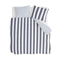 Walra - Dekbedovertrek Classic Stripe - 240x220 - Blauw