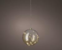Microled bal 40 lamps amber / klassiek warm