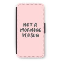 Morning person: iPhone 11 Flip Hoesje