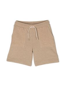 Bonpoint short en jersey à logo brodé - Tons neutres