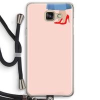 High heels: Samsung Galaxy A5 (2016) Transparant Hoesje met koord