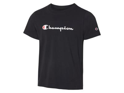 Champion Heren T-shirt (Zwart, S)
