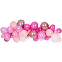 Ballon Slinger Dazzling Pink (62 ballonnen) - thumbnail