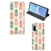 Sony Xperia 10 III | Flip Style Cover | Ananas