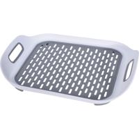 Excellent Houseware Gootsteenmat met handgrepen 38x30cm